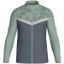 Afbeeldingen van Polyestervest Iconic anthra light/mintgroen/zachtgrijs