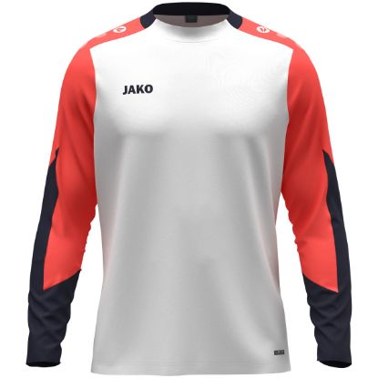 Afbeeldingen van Longsleeve Dynamic wit/koraal/marine